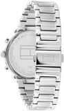 Tommy Hilfiger Analogue Multifunction Quartz Watch for Women with Silver Stainless Steel Bracelet - 1782488