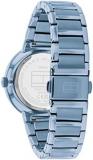 Tommy Hilfiger Analogue Multifunction Quartz Watch for Women with Blue Stainless Steel Bracelet - 1782535