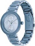 Tommy Hilfiger Analogue Multifunction Quartz Watch for Women with Blue Stainless Steel Bracelet - 1782535