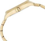Tommy Hilfiger Analogue Quartz Watch for women with Gold colored Stainless Steel bracelet