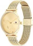 Tommy Hilfiger Analogue Quartz Watch for women with Gold colored Stainless Steel bracelet - 1782606