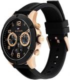 Tommy Hilfiger Analogue Multifunction Quartz Watch for Men with Black Silicone Bracelet - 1792028