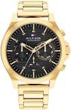 Tommy Hilfiger Analogue Multifunction Quartz Watch for men with Stainless Steel ...