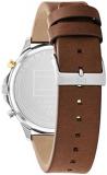 Tommy Hilfiger Analogue Multifunction Quartz Watch for Men with Brown Leather Strap - 1710496