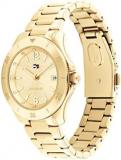 Tommy Hilfiger Analogue Quartz Watch for Women with Gold Coloured Stainless Steel Bracelet - 1782513