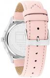Tommy Hilfiger Analogue Quartz Watch for Women with Pink Leather Strap - 1782527