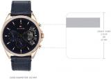 Tommy Hilfiger Men's Analog Quartz Watch with Leather Strap 1710451