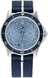 Tommy Hilfiger Analogue Quartz Watch for Women with Navy Blue Ocean Plastic Text...