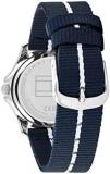 Tommy Hilfiger Analogue Quartz Watch for Women with Navy Blue Ocean Plastic Textile Strap - 1782511
