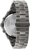Tommy Hilfiger Analogue Multifunction Quartz Watch for Men with GunMetal Stainless Steel Bracelet - 1792008