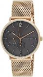 Tommy Hilfiger Mens Multi dial Quartz Watch with Rose Gold Strap 1791506