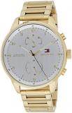 Tommy Hilfiger Mens Multi dial Quartz Watch with Stainless Steel Strap 1791576