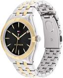 Tommy Hilfiger Analogue Quartz Watch for Women with Two-Tone Stainless Steel Bracelet - 1782549