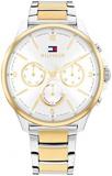 Tommy Hilfiger Analogue Multifunction Quartz Watch for Women with Two-Tone Stainless Steel Bracelet - 1782451