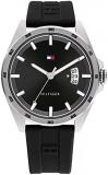 Tommy Hilfiger Men's Analogue Quartz Watch with Silicone Strap 1791915