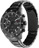 Tommy Hilfiger Analogue Multifunction Quartz Watch for Men with Black Stainless Steel Bracelet - 1791951