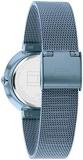 Tommy Hilfiger Analogue Quartz Watch for Women with Blue Stainless Steel Mesh Bracelet - 1782470