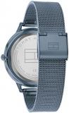 Tommy Hilfiger Analogue Quartz Watch for Women with Blue Stainless Steel Mesh Bracelet - 1782495