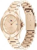 Tommy Hilfiger Analogue Quartz Watch for Women with Carnation Gold Coloured Stainless Steel Bracelet - 1782514