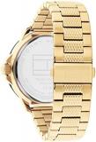 Tommy Hilfiger Analogue Quartz Watch for Men with Gold Coloured Stainless Steel Bracelet - 1792025