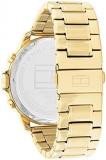 Tommy Hilfiger Analogue Multifunction Quartz Watch for Men with Gold Coloured Stainless Steel Bracelet - 1710511