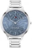 Tommy Hilfiger Analogue Quartz Watch for Women with Silver Stainless Steel Bracelet - 1782496