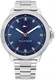 Tommy Hilfiger Analogue Quartz Watch for Men with Silver Stainless Steel Bracelet - 1792024