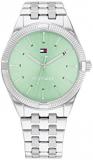 Tommy Hilfiger Analogue Quartz Watch for Women with Silver Stainless Steel Bracelet - 1782565