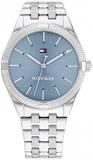 Tommy Hilfiger Analogue Quartz Watch for Women with Silver Stainless Steel Bracelet - 1782566
