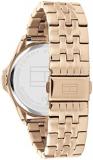 Tommy Hilfiger Analogue Quartz Watch for Women with Carnation Gold Coloured Stainless Steel Bracelet - 1782482