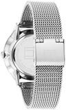 Tommy Hilfiger Analogue Multifunction Quartz Watch for Women with Silver Stainless Steel Mesh Bracelet - 1782456