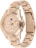 Tommy Hilfiger Analogue Multifunction Quartz Watch for women with Stainless Steel or Silicone bracelet