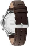 Tommy Hilfiger Analogue Multifunction Quartz Watch for Men with Light Brown Leather Strap - 1792015