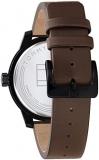 Tommy Hilfiger Analogue Multifunction Quartz Watch for Men with Brown Leather Strap - 1791801