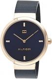 Tommy Hilfiger Analogue Quartz Watch for women with Stainless Steel mesh bracele...