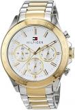 Tommy Hilfiger Analogue Multifunction Quartz Watch for Men with Two-Tone Stainless Steel Bracelet - 1791226