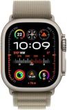 Apple Watch Ultra 2 [GPS + Cellular 49mm] Smartwatch with Rugged Titanium Case & Olive Alpine Loop Large. Fitness Tracker, Precision GPS, Action Button, Extra-Long Battery Life