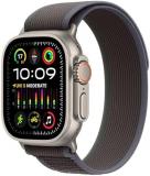Apple Watch Ultra 2 [GPS + Cellular 49mm] Smartwatch with Rugged Titanium Case & Blue/Black Trail Loop S/M. Fitness Tracker, Precision GPS, Action Button, Extra-Long Battery Life