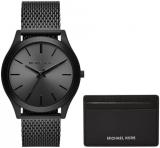 Michael Kors Men's Watch Runway, Three Hand Movement, Stainless Steel with a 44mm Case Size and Steel Strap