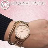 Michael Kors Women's Argyle Rose Gold Tone Stainless Steel Watch MK3156