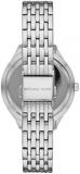 Michael Kors Women's Mindy Three-Hand Silver-Tone Alloy Watch MK7075