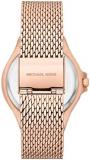 Michael Kors Watch for Women Lennox Three-Hand Movement, Stainless Steel Watch, 37 mm case Size