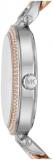 Michael Kors MK4634 Catelyn Silver 3 Hand Glitz Dial Two Tone Rose Gold/Silver Stainless Steel Women's Watch, Two Tone