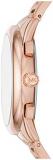 Michael Kors Women's Janelle Chronograph Rose Gold-Tone Stainless Steel Watch MK7108