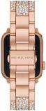 Michael Kors Strap for Apple Watch® for Women, 38mm/40mm/41mm, stainless steel
