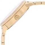 Michael Kors Women's Melissa Three-Hand Gold-Tone Stainless Steel Watch MK4368