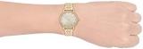 Michael Kors Women's Melissa Three-Hand Gold-Tone Stainless Steel Watch MK4368