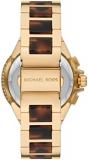 Michael Kors Watch for Women Camille, Chronograph movement, Stainless steel watch with a 43mm case size