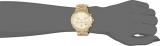 Michael Kors Women's Quartz Watch with Chronograph Quartz Stainless Steel Coated MK5777