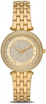 Michael Kors - Darci Collection, Gold Color Stainless Steel Strap, Watch for Women's MK4673
